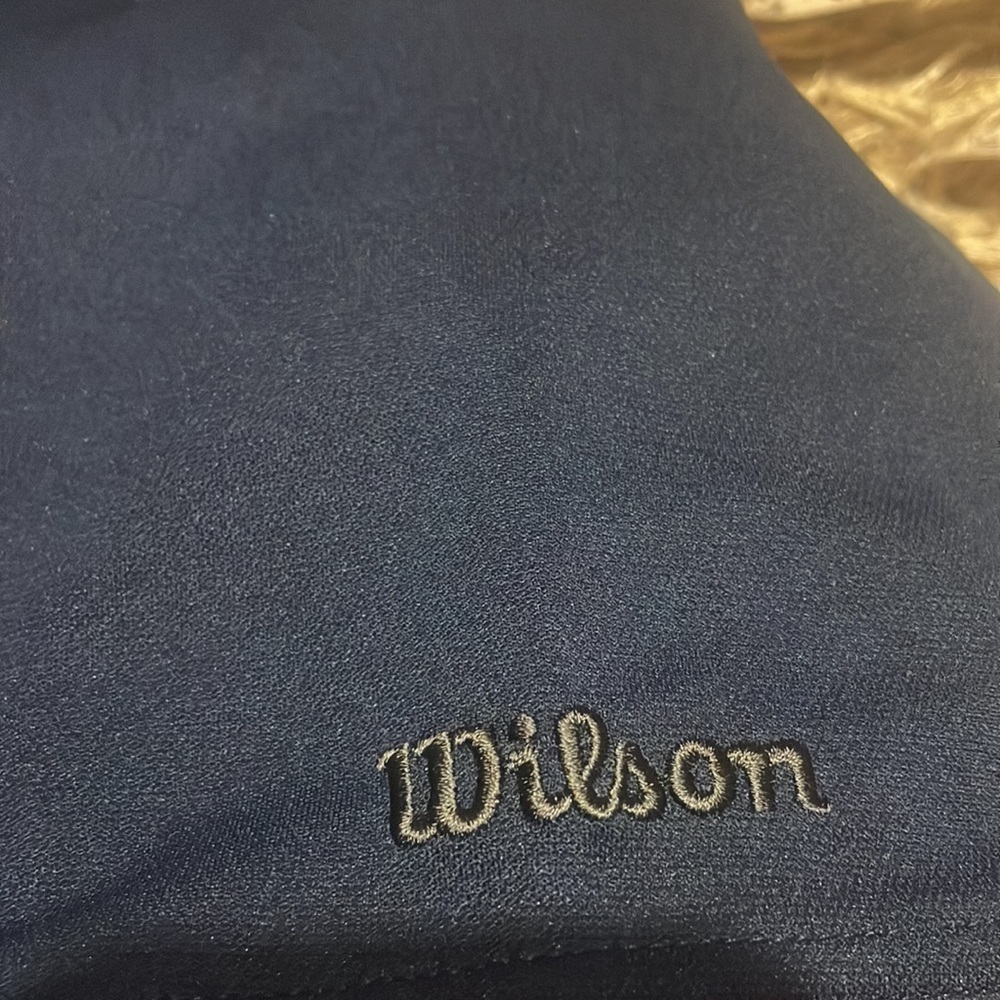 WILSON Dark Blue Mens Short Sleeve 2XL Shirt - Picture 8 of 10
